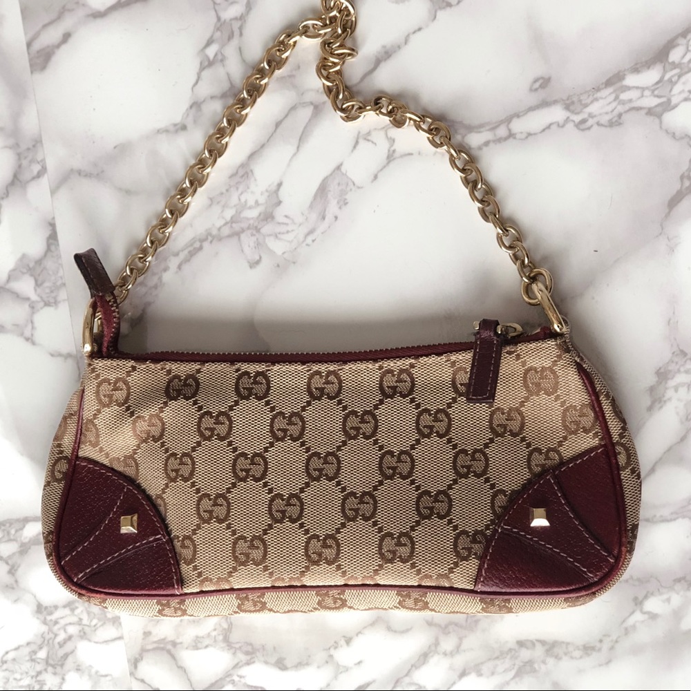 Gucci Monogram Clutch